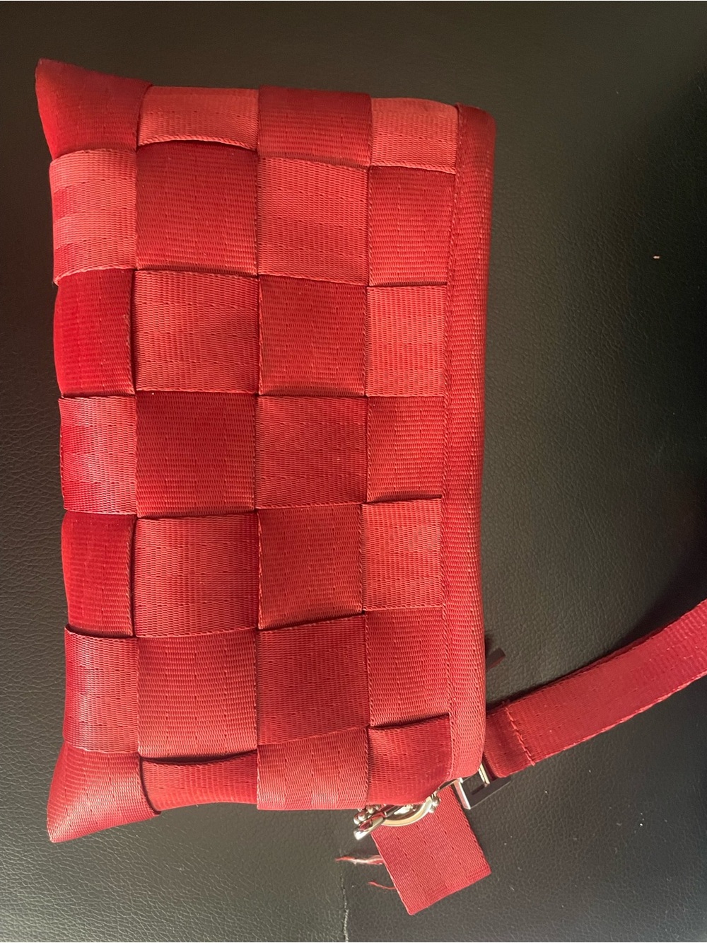 Red Hip Pack with Detachable Strap